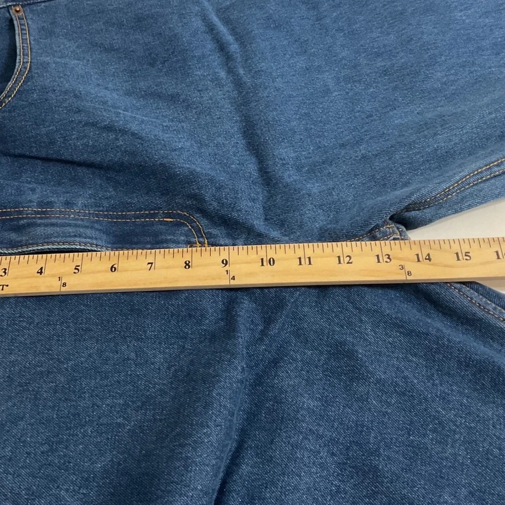Architect Workman's Regular Fit Jeans 42x32 Blue Straight Leg Denim
